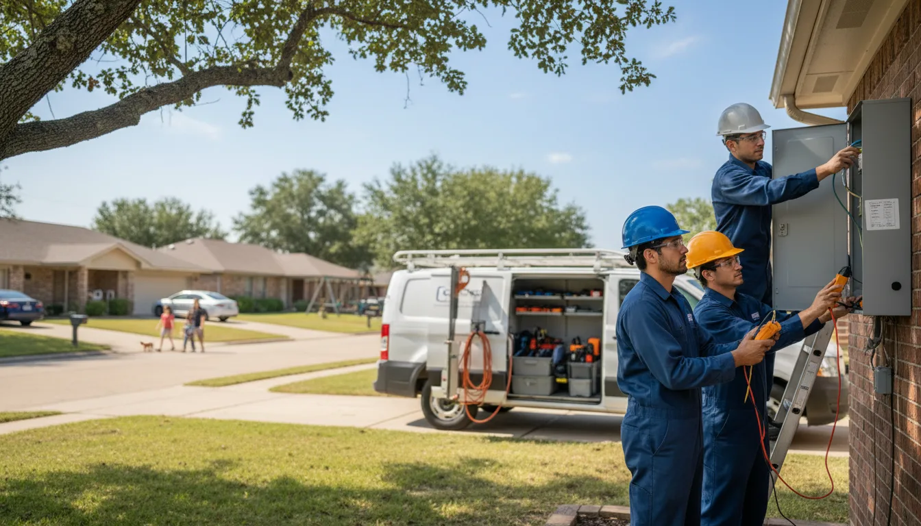 Certified electrician providing emergency electrical services in Celina, OH